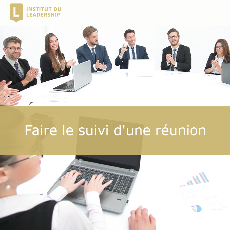 Faire le suivi d'une réunion